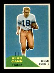 Alan Cann Football Cards 1960 Fleer Prices
