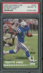 Edgerrin James [First Day Issue] Football Cards 1999 Stadium Club Prices