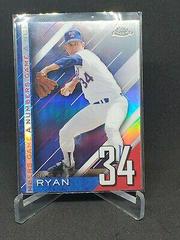 Nolan Ryan Baseball Cards 2020 Topps Chrome Update Numbers Game Prices