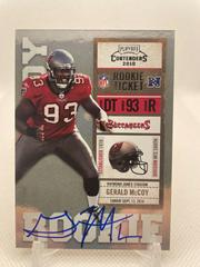 Gerald McCoy [White Jersey Autograph] #215 Football Cards 2010 Playoff Contenders Prices