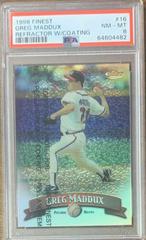 Greg Maddux [Refractor w/ Coating] #16 Baseball Cards 1998 Finest Prices