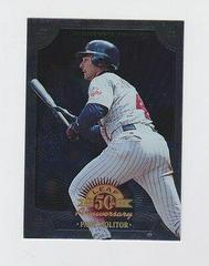 Paul Molitor Baseball Cards 1998 Leaf Prices