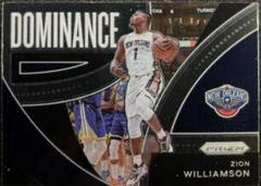 Zion Williamson [Silver Prizm] Basketball Cards 2021 Panini Prizm Dominance Prices