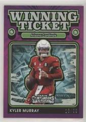Kyler Murray [Silver] Football Cards 2021 Panini Contenders Winning Ticket Prices