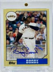 Barry Bonds #1987A-BB Baseball Cards 2017 Topps 1987 Autographs Prices