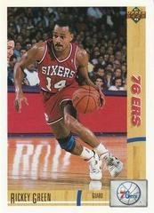 Rickey Green #112 Basketball Cards 1991 Upper Deck Prices