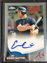 Evan Gattis Baseball Cards 2013 Topps Chrome Rookie Autograph Prices