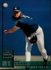 Randy Johnson #3 Baseball Cards 1998 Leaf Rookies & Stars Prices