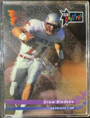 Drew Bledsoe [Gold] Football Cards 1993 Wild Card Stat Smashers Prices