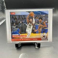 Donovan Mitchell #30 Basketball Cards 2021 Panini Donruss Franchise Features Prices