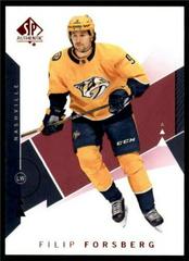 Filip Forsberg [Limited Red] Hockey Cards 2018 SP Authentic Prices