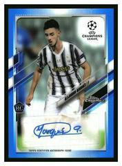 Alejandro Marques [Blue Refractor] #CA-AM Soccer Cards 2020 Topps Chrome UEFA Champions League Autographs Prices