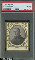 Gus Dorner Baseball Cards 1909 T204 Ramly Prices
