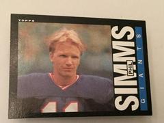 Phil Simms Football Cards 1985 Topps Prices