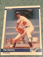 Pat Zachry #118 Baseball Cards 1984 Fleer Prices