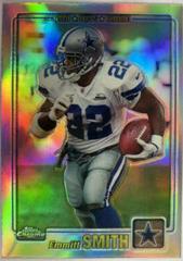 Emmitt Smith [Refractor] Football Cards 2001 Topps Chrome Prices