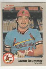Glenn Brummer #4 Baseball Cards 1983 Fleer Prices