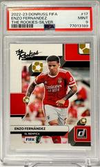 Enzo Fernandez [Silver] Soccer Cards 2022 Panini Donruss The Rookies Prices