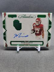 Marvin Mims [Autograph Emerald] #122 Football Cards 2023 Panini Flawless Collegiate Prices