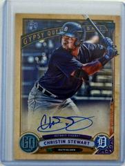 Christin Stewart [Bazooka Back] Baseball Cards 2019 Topps Gypsy Queen Autographs Prices
