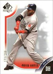 David Ortiz [Gold] #81 Baseball Cards 2009 SP Authentic Prices