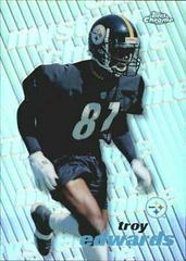 Troy Edwards [Refractor] #M20 Football Cards 1999 Topps Mystery Chrome Prices