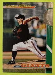 Trevor Wilson #22 Baseball Cards 1993 Stadium Club Giants Prices