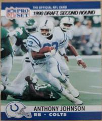 Anthony Johnson Football Cards 1990 Pro Set Prices