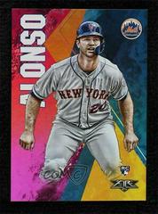 Pete Alonso [Magenta] #128 Baseball Cards 2019 Topps Fire Prices