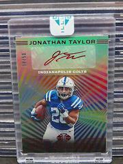 Jonathan Taylor [Red] #RE10 Football Cards 2020 Panini Illusions Rookie Endorsements Autographs Prices
