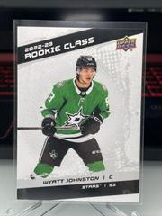 Wyatt Johnston #RC-20 Hockey Cards 2022 Upper Deck Rookie Class Prices