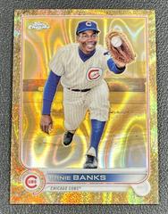 Ernie Banks [Lava Gold] #8 Baseball Cards 2022 Topps Gilded Collection Prices