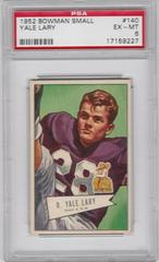 Yale Lary Football Cards 1952 Bowman Small Prices