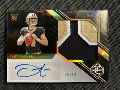 Jake Haener [Ruby Spotlight Rookie Patch Autograph] #113 Football Cards 2023 Panini Limited Prices