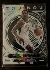 Bennedict Mathurin #29 Basketball Cards 2022 Panini Obsidian Equinox Prices