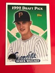 Derek Wallace Baseball Cards 1993 Topps Prices