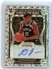 Day'Ron Sharpe #FBR-DAY Basketball Cards 2021 Panini Prizm Fast Break Rookie Autographs Prices