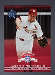 Jason Simontacchi #353 Baseball Cards 2002 Leaf Rookies & Stars Prices