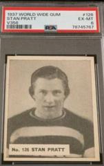 Stan Pratt Hockey Cards 1937 V356 World Wide Gum Prices