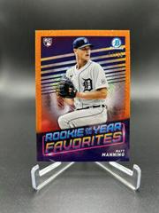 Matt Manning [Orange] Baseball Cards 2022 Bowman Rookie of the Year Favorites Prices
