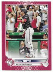 Juan Soto [Mini Red] Baseball Cards 2022 Topps Prices