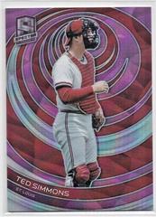 Ted Simmons [Pink] Baseball Cards 2023 Panini Chronicles Spectra Prices