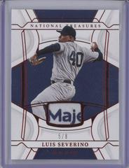 Luis Severino [Tag] Baseball Cards 2022 Panini National Treasures Prices