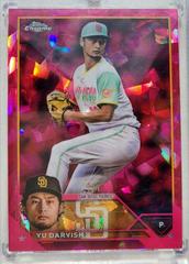 Yu Darvish [Padparadscha] #279 Baseball Cards 2023 Topps Chrome Sapphire Prices
