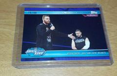 Kevin Owens and Sami Zayn Reunite [Blue] Wrestling Cards 2019 Topps WWE Road to Wrestlemania Prices