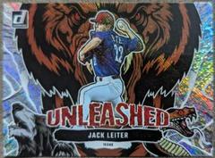 Jack Leiter [Rapture] #U6 Baseball Cards 2023 Panini Donruss Unleashed Prices