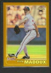 Greg Maddux [Retrofractor] Baseball Cards 2001 Topps Chrome Prices