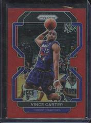 Vince Carter [Red Choice Prizm] #246 Basketball Cards 2021 Panini Prizm Prices