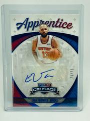 Evan Fournier [Blue] Basketball Cards 2021 Panini Chronicles Apprentice Signatures Prices