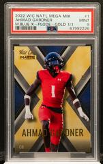 Ahmad Gardner [Gold Gold] #MXP-1 Football Cards 2022 Wild Card Matte X Plode Prices